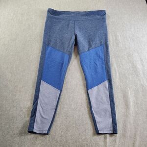 JoyLab Legging Womens XL Blue Activewear Casual Elastic Waist Skinny Leg Logo